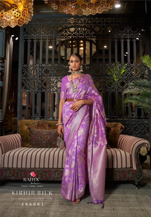 Rajtex Kishir Silk Modal Handloom Weaving Silk Saree Collection 